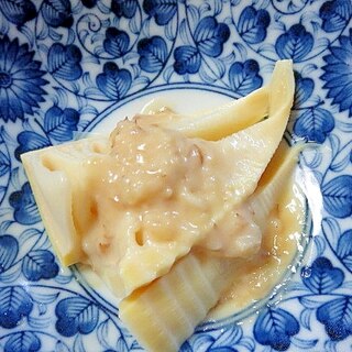 味噌マヨが美味しい筍